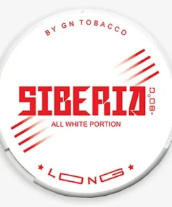 Siberia Snus - 80 BY GN Tobacco All White Long