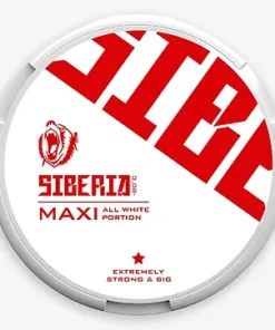 Official Siberia Snus -80 Extremely Strong & GIG All White Maxi