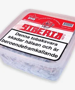 Official Siberia Snus -80 Extremely strong White Dry Slim 500G