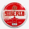 Official Siberia Snus -80 Extremely strong White Dry Slim