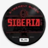 Official Siberia Snus -80 Xtremely Black White Dry Slim