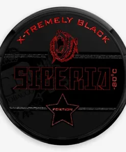 Official Siberia Snus -80 Xtremely Black Portion